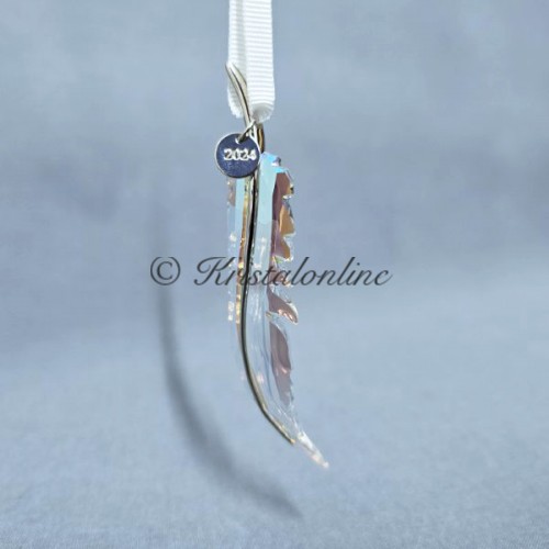 Swarovski Crystal | Christmas | Christmas Ornaments | SCS - Ornament Annual Edition Feather 2024 | 5685480